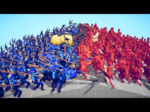 100x ACIENT ARMY ⚔️ vs 🌵 100x WILD WEST ARMY / Totally Accurate Battle Simulator ( TABS )