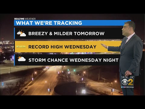 Chicago Weather: Record High Expected Wednesday