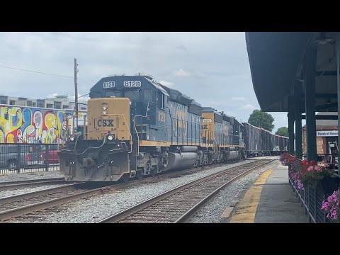 CSX Y101 (L005) Pulls Into Framingham 8-11-22