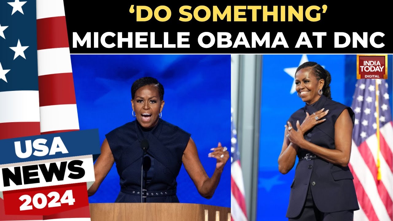 'Do Something': Michelle Obama Slams Trump, Calls For Kamala Harris Victory At DNC 2024 | US News