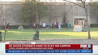 UC Davis Pays Students To Stay On Campus During Spring Break