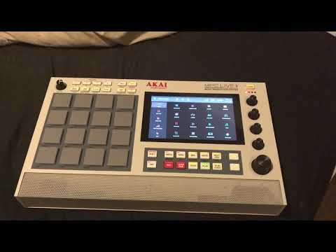 Akai Mpc Live 2  Retro Edition speaker demo