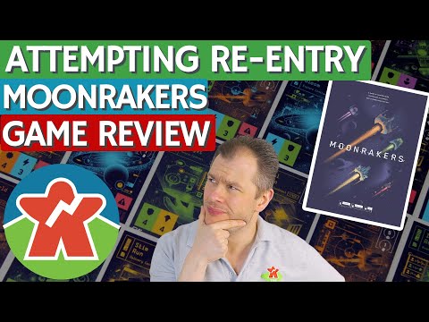 Moonrakers - Board Game Review - We're Attempting Re-Entry