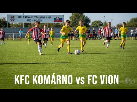 KFC Komárno vs FC ViOn U10 | Futbal september 2025 | Mládež Slovensko ⚽️🍀🇸🇰
