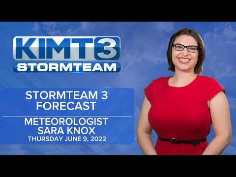 Sara's Thursday Afternoon Forecast - 6/9/2022
