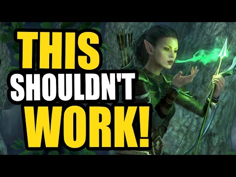 ESO Ultimate Off-Meta Build! ❄🏹 Frost Staff / Bow HYBRID Warden - WINTER'S REVENGE - ESO Blackwood