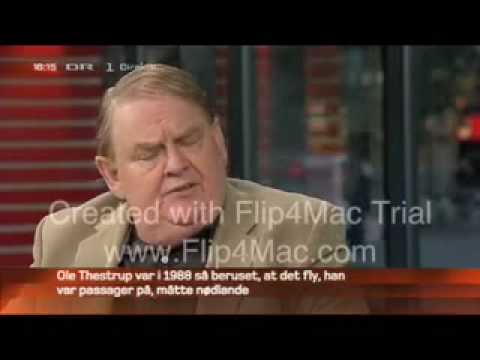 ole Thestrup i aftenshowet