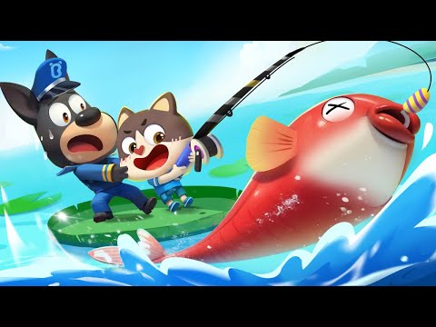 Sheriff's Fishing Adventure 🎣 | Police Cartoon | Kids Cartoons | Sheriff Labrador | BabyBus