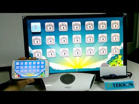 TEKXON Wi-Fi Display Dongle_聯發科MTK6589_測試(PDF+Game) Miracast
