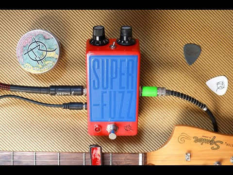 Red Mod Pedals Super Fuzz Univox with DEMO modern take image 7