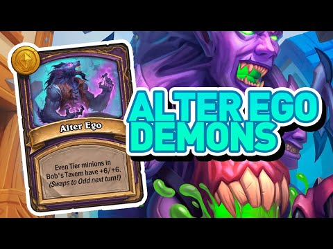 Demons Alter Ego Scales So Fast | Dogdog Hearthstone Battlegrounds