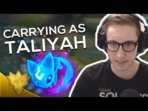 TSM Bjergsen - HOW TO CARRY AS TALIYAH! - League of Legends Stream Highlights