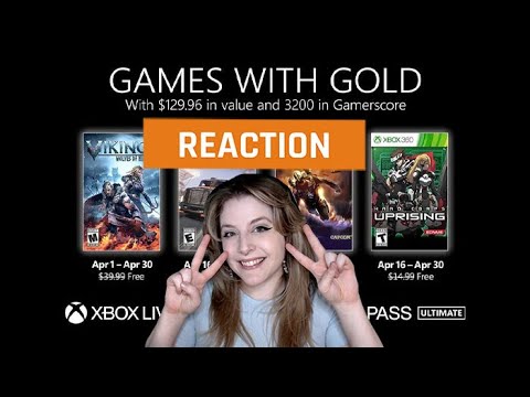 My reaction to the Xbox April 2021 Games with Gold Trailer | GAMEDAME REACTS