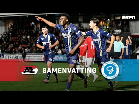 Othniël Raterink KOPT raak voor DE GRAAFSCHAP 🔵⚪ | Samenvatting Jong AZ - De Graafschap