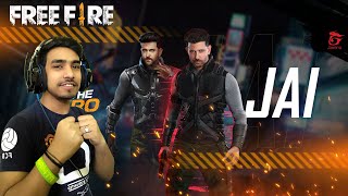 HRITHIK PLAYING FREE FIRE WITH JAI CHARACTER