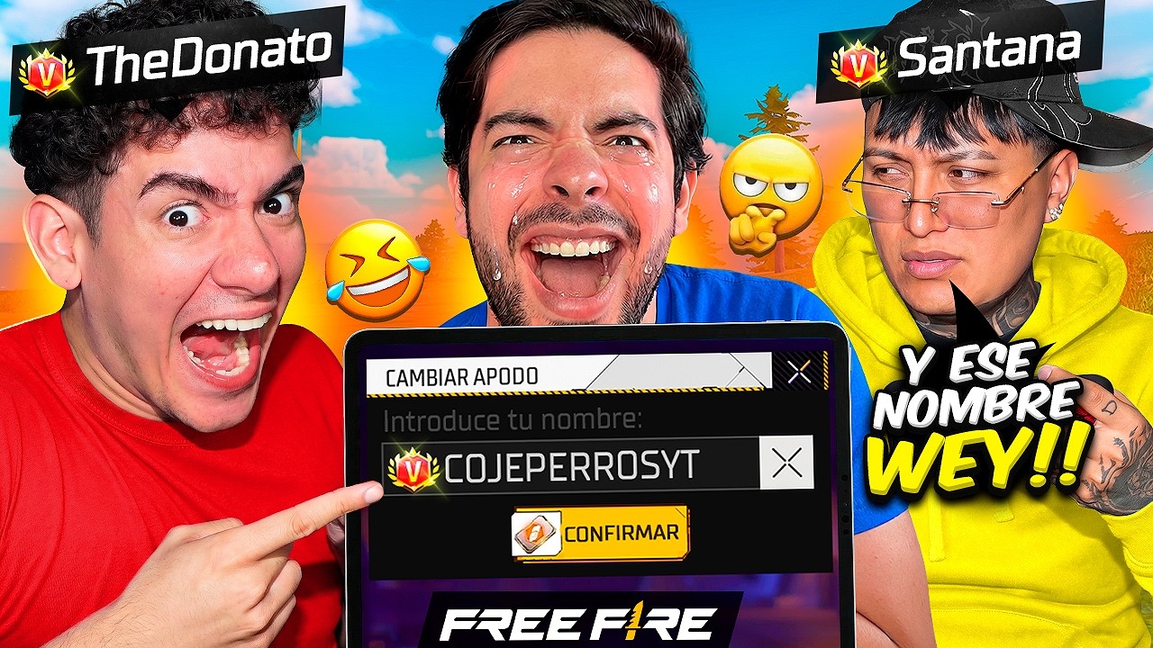 Santana y Donato ARRUINARON MI CUENTA de FREE FIRE! #freefire #donato #santana