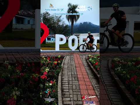 Praça Capitão Ricardo João Kirk. Porto União-SC. #portouniao #santacatarina #praca #pedalar 