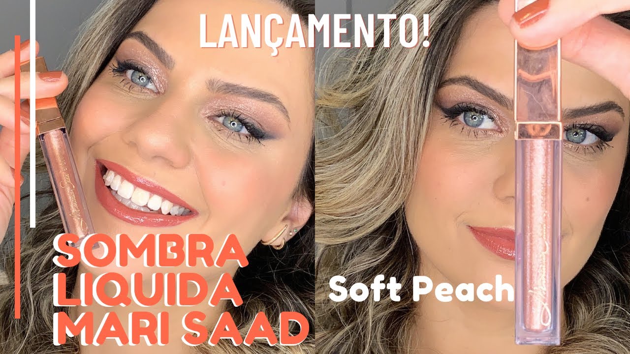 TESTEI A NOVA SOMBRA LIQUIDA de MARI SAAD [ LANÇAMENTO OCEANE ]