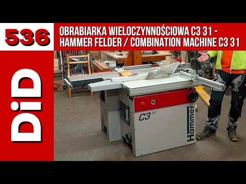 536. Combination machine C3 31 - Hammer Felder