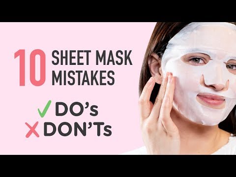 Are You Sheet Masking Correctly⁉️ 😱 Sheet Mask Do's & Don'ts ✔️