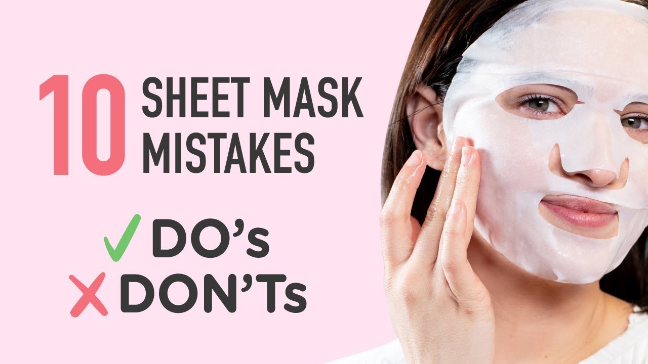 Are You Sheet Masking Correctly⁉️ 😱 Sheet Mask Do's & Don'ts ✔️