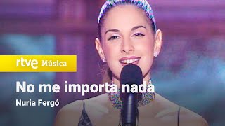 Nuria Fergó - "No me importa nada" | Gala 11 | Operación Triunfo 2001