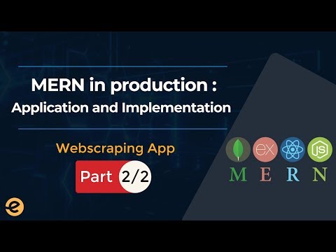 &#x202a;MERN | Webscraping App 2019 (Part 2/2) | Eduonix&#x202c;&rlm;