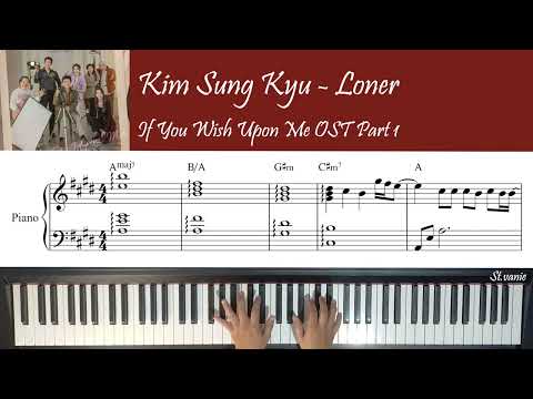 Kim Sung Kyu Kim Sung Kyu 김성규 인피니트 Loner 로너 If You Wish Upon Me Ost Part 1 By St Vanie Sheet Music