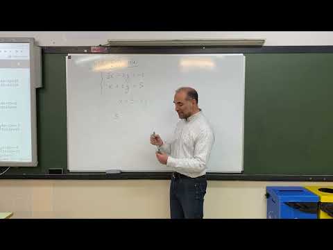 Vídeo: Resolución dun sistema de ecuacións lineares: método de substitución