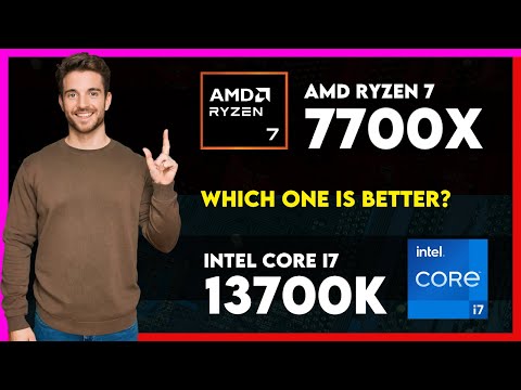 AMD Ryzen 7 7700X vs Intel Core i7 13700K Comparison