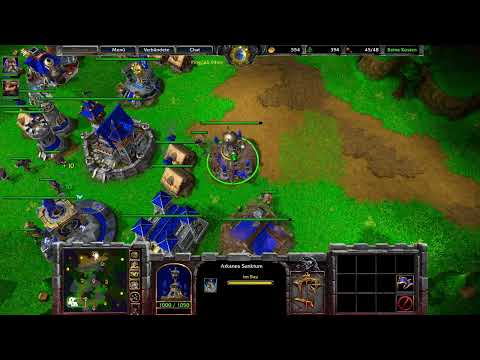 Warcraft 3 Reforged 1vs1 Human vs Orc [Deutsch/German] Full WC3 Gameplay