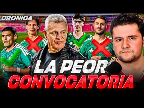 LA PRE LISTA DEL VASCO AGUIRRE Y SU POSIBLE CONVOCATORIA FINAL CON MÉXICO PARA EL MUNDIAL 2026