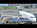 SOUTH AFRICAN AIRWAYS Economy Class 4K Trip Report Johannesburg To Cape Town SHOCKINGLY Good