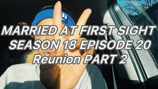It’s a WRAP! REVIEW Married At First Sight S18 EPISODE 20 Reunion PART 2 #mafs #marriedatfirstsight