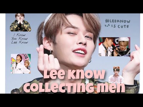 lee know collecting men 🤭 #straykids #leeminho #leeknow