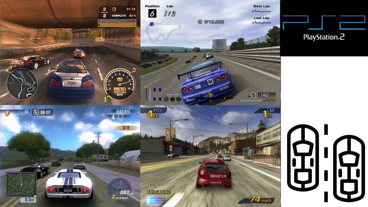 Top 30 Best Racing Games for PS2 [Recommended]