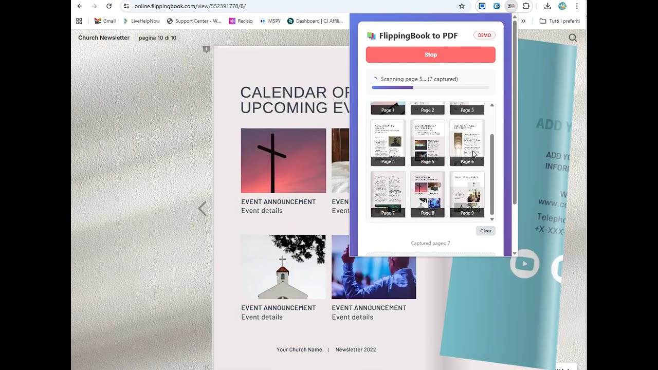 Flippingbook to PDF converter [Chrome/Edge Extension]