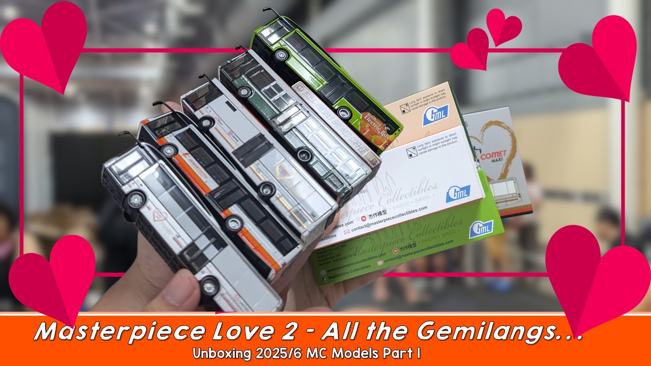 Giving Masterpiece Love 2 - All the Gemilangs (Unboxing 2025/6 MC models Part 1)