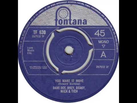 UK New Entry 1965 (298) Dave Dee, Dozy, Beaky, Mick & Tich - You Make It Move