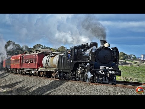 Second Mainline Trial Run of A2 986 to Gheringhap - Steamrail Victoria