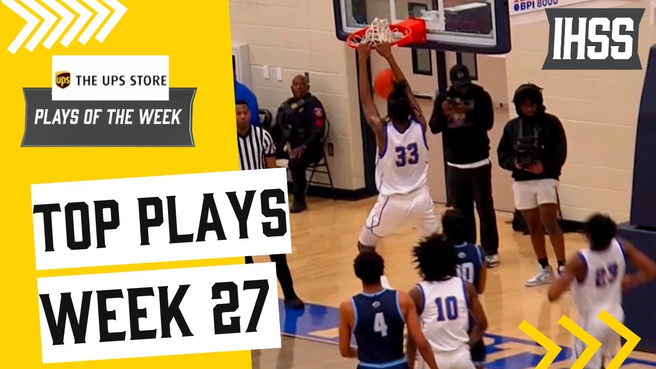 2023-24 Houston Area High School Basketball Plays of The Week: Week 27