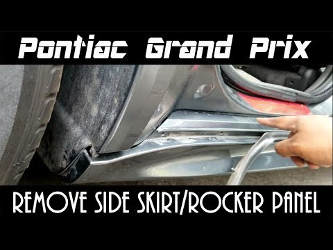 Pontiac Grand Prix - Remove Side Skirt/Rocker Panel