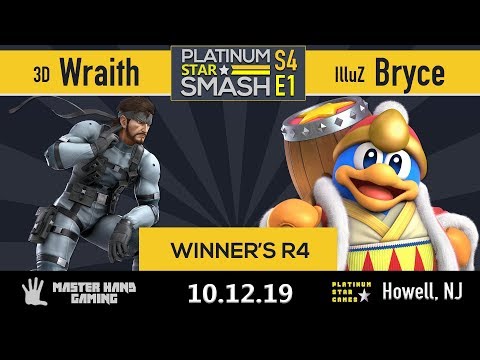 PSS S4:E1 - 3D | Wraith (Snake) Vs. IluZ | Bryce (King Dedede) - Winner's R4