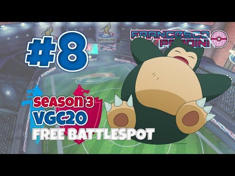 Last chanche per SNORLAX? - VGC20 FREE BATTLESPOT #pokémon ⚔️🛡️#8