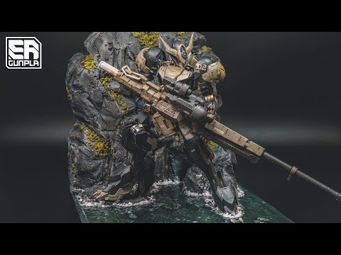 Gunpla Custom Build - Barbatos Lupus Diorama