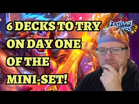 6 Decks to Try on Day One of the Audiopocalypse Mini-Set! Hearthstone Festival of Legends
