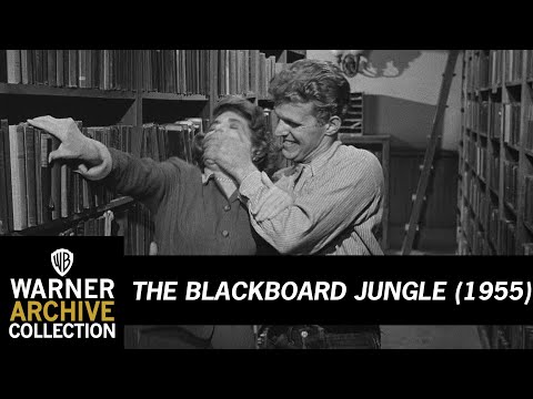 Attacked In The Library | The Blackboard Jungle | Warner Archive