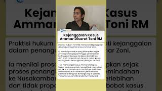 Praktisi Hukum Soroti Sejumlah Kejanggalan Kasus Ammar Zoni, Toni RM Sebut Dugaan Pengalihan Isu