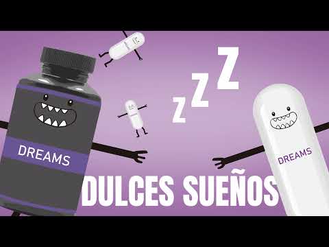 thumbnail video image 2 of NSN Sleep Dulces Sueños | Con L-Teanina, Extracto de Pasiflora, Manzanilla y Bálsamo de limón| 150 mg por Cápsula | 90 Cápsulas 90 días Natural SmartNutrition Wellness, 2 of 7
