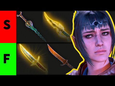 Baldur's Gate 3 BEST DAGGER Weapon Tier List